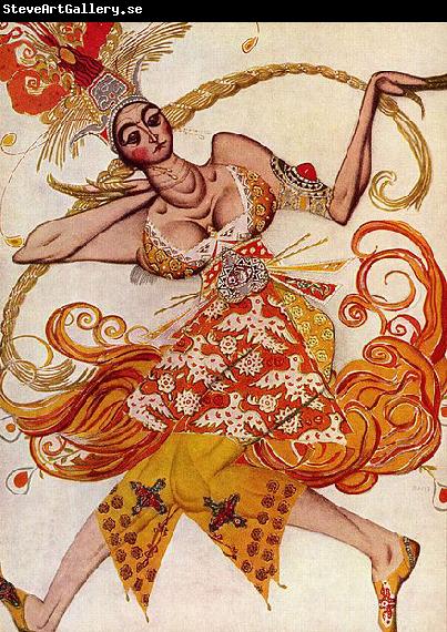 Leon Bakst Ballettfigurine zu: Feuervogel